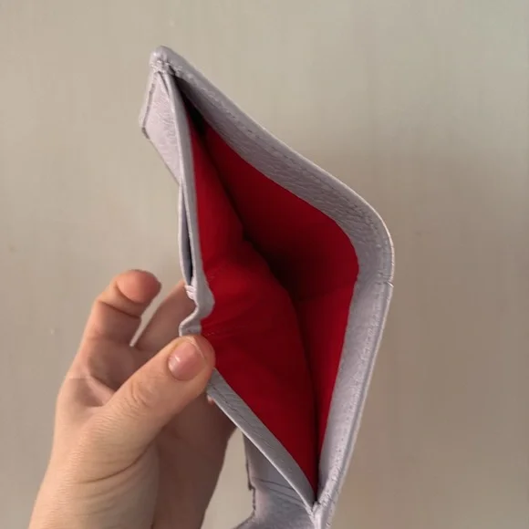 Dooney & Bourke Pebble Grain Small Flap Wallet Periwinkle - Picture 6 of 6